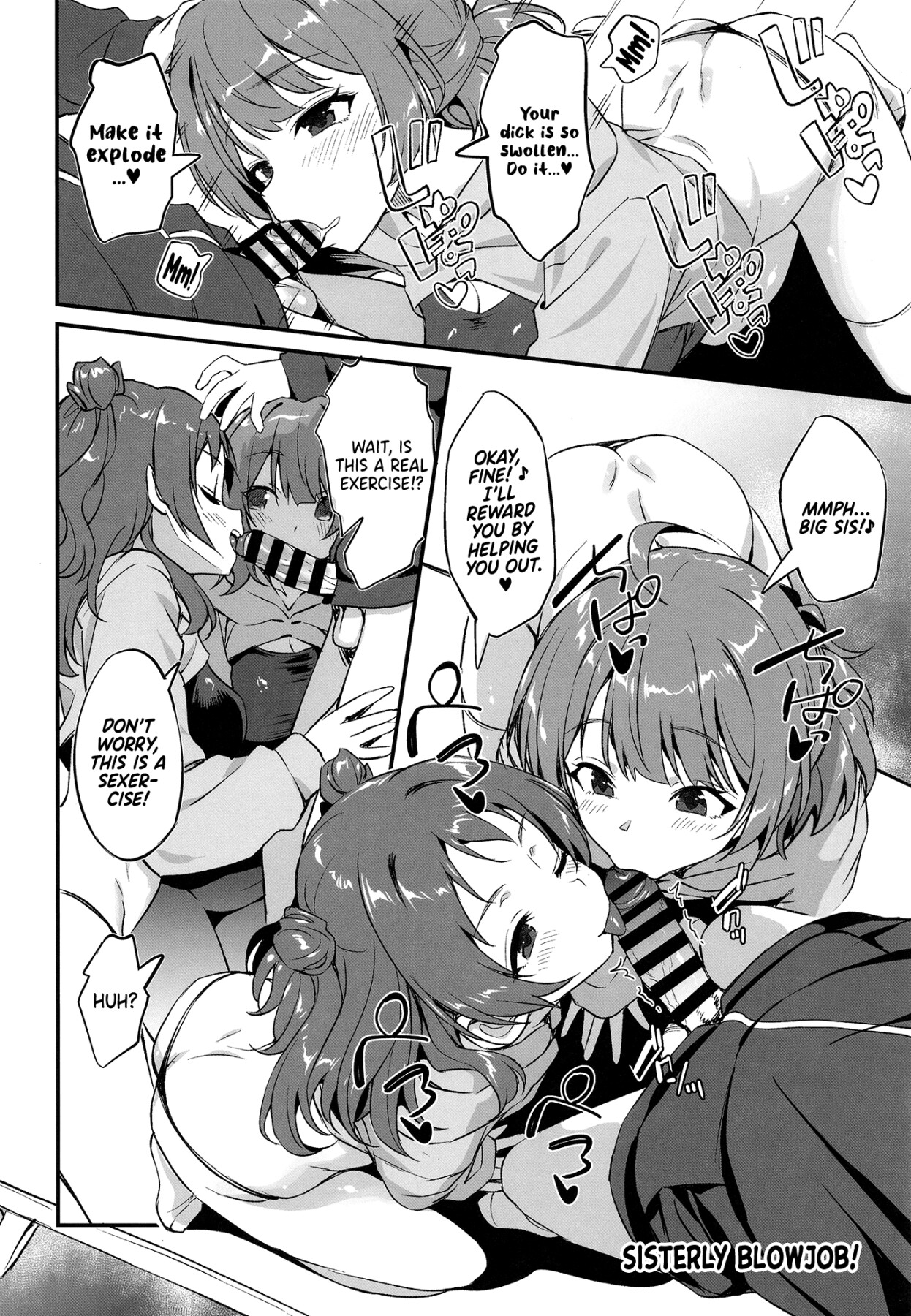 Hentai Manga Comic-The Hanami Sisters' Great Sexercise!-Read-15